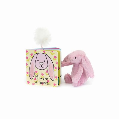 Jellycat If I Were A Rabbit and Bashful Tulip Bunny Small New Zealand | RMEDK8501